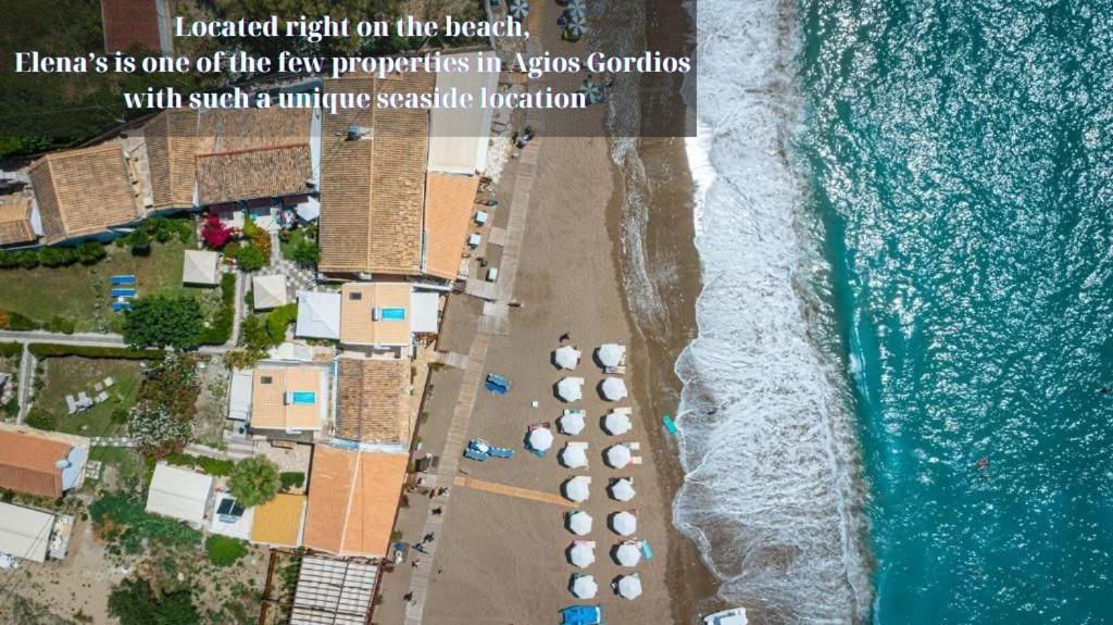 Elena's Seaside Apartments&Studios Agios Gordios  Exterior foto